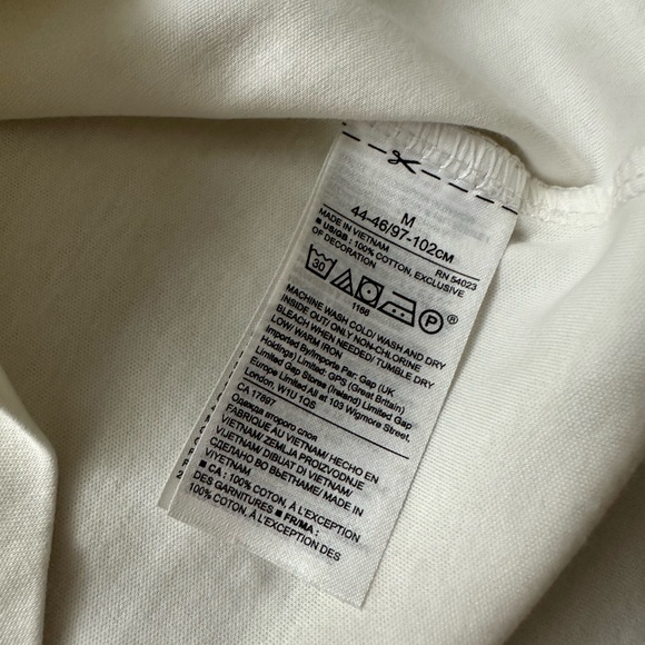 White Polo Standard Fit - Medium - Banana Republic - Picture 4 of 8